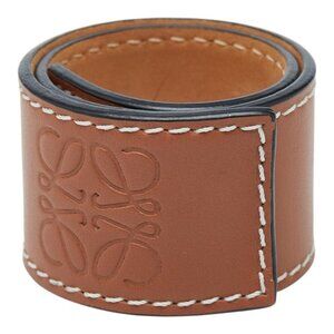 Loewe Anagram Slap Small Brown Leather